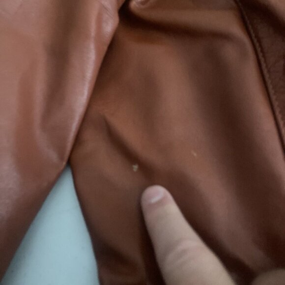 North Street NY USA Woman S (11) Vintage 60s 50s Brown Leather Works Jacket - Picture 6 of 10